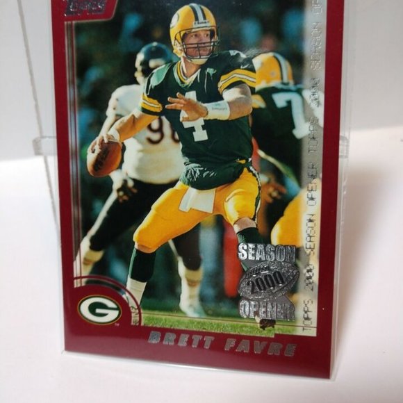 2000 Topps Season Opener Brett Favre card #154 Green Bay Packers GQ. - Picture 7 of 7